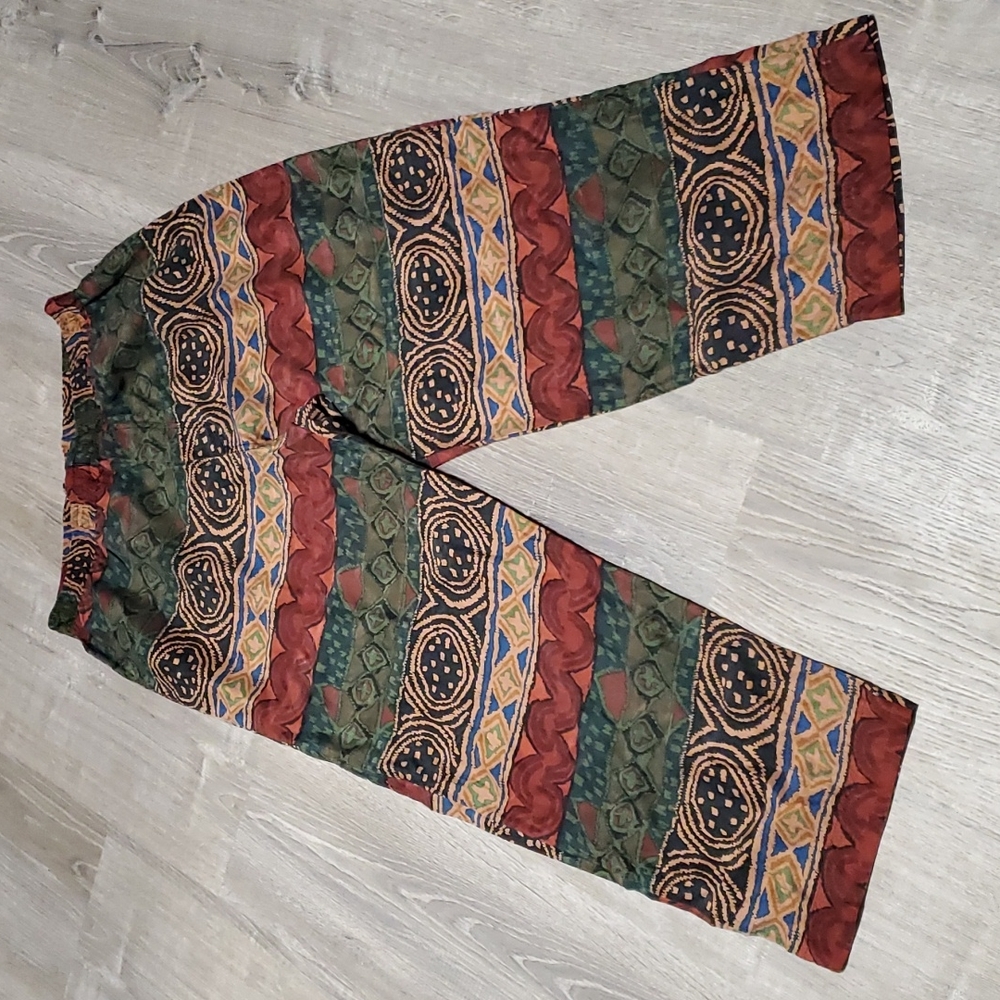 Vintage 1991 Addiction Bolero silk men home pants pajama size M